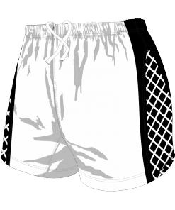 Custom, Bespoke Rugby Short Design 259 Front - Badger Rugby