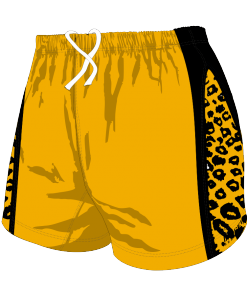 Custom, Bespoke Rugby Short Design 263 Front - Badger Rugby