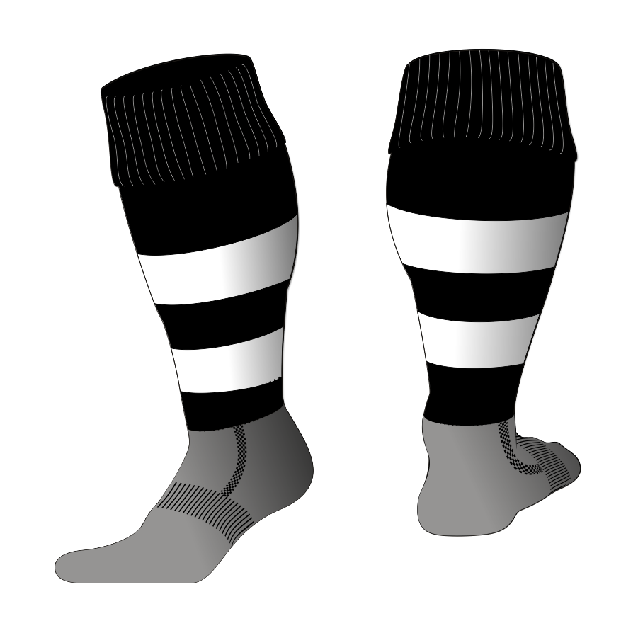 Custom Rugby Sock Design 530 - Badger Rugby